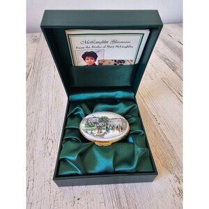 McLaughlin glazeware‎ enamel box White House association building new